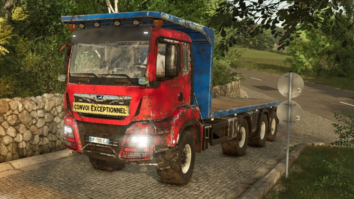 MAN TGS 18.500 Flatbed Truck v 1.5.0.1 thumbnail 3