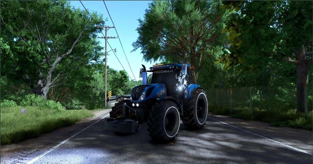 New Holland T7 Escobar v 1.0