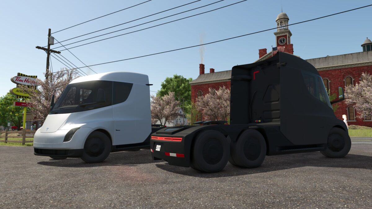 Tesla Semi Truck v 1.0 thumbnail 2
