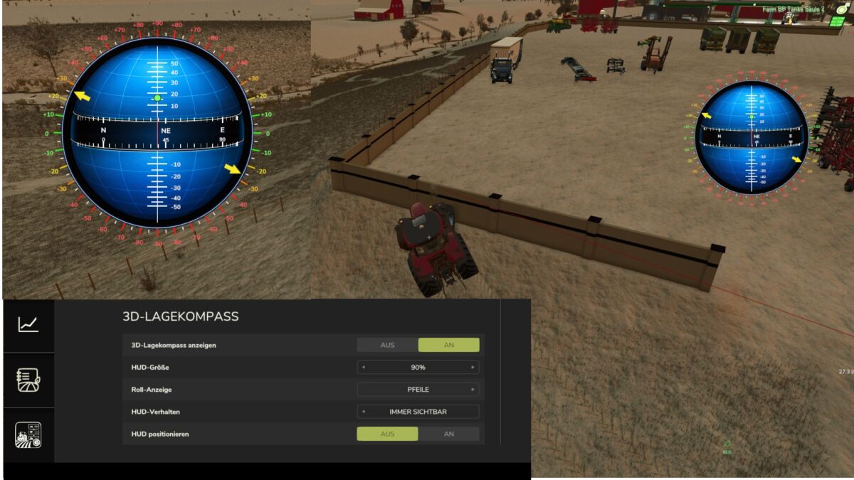 3D Attitude Compass v 1.0.4.0