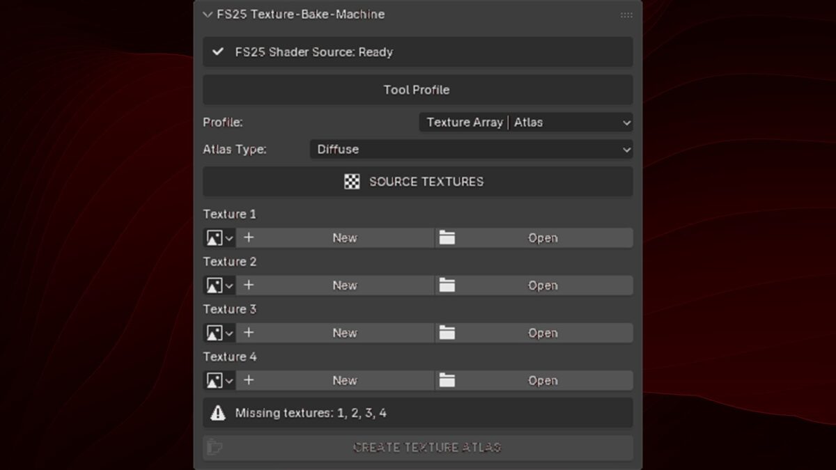Blender Addon Texture Bake Machine v 1.0.1.0 thumbnail 3