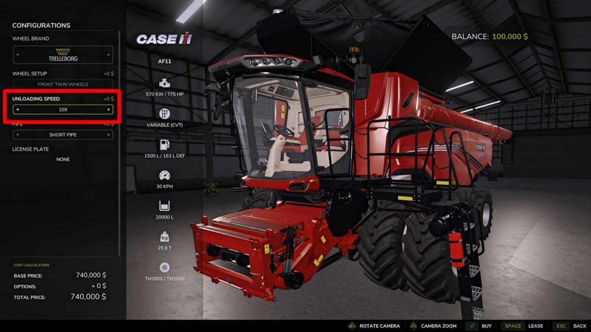 Adjustable Unloading Speed v 1.1 thumbnail 2