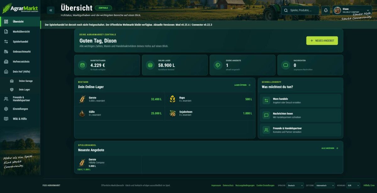 Agrar Markt v 0.25.23