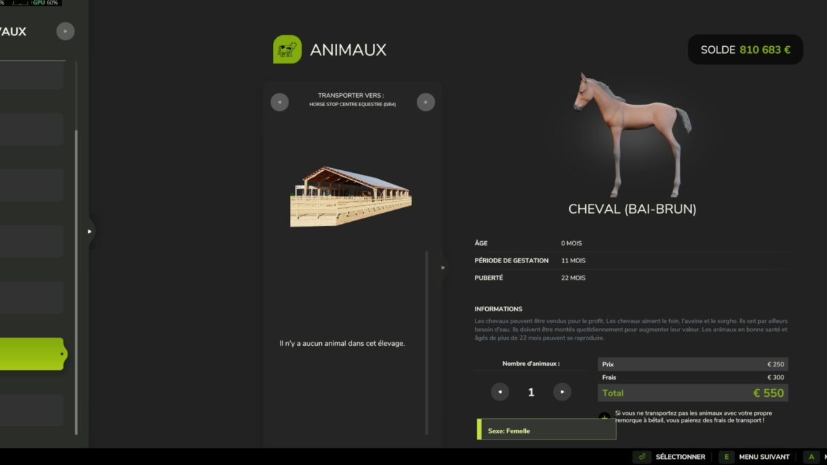 Capacity of 64 Horses per Pen v 1.0 thumbnail 2