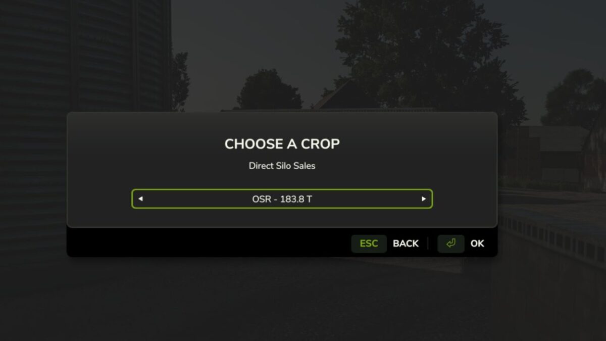 Direct Silo Sell v 1.0