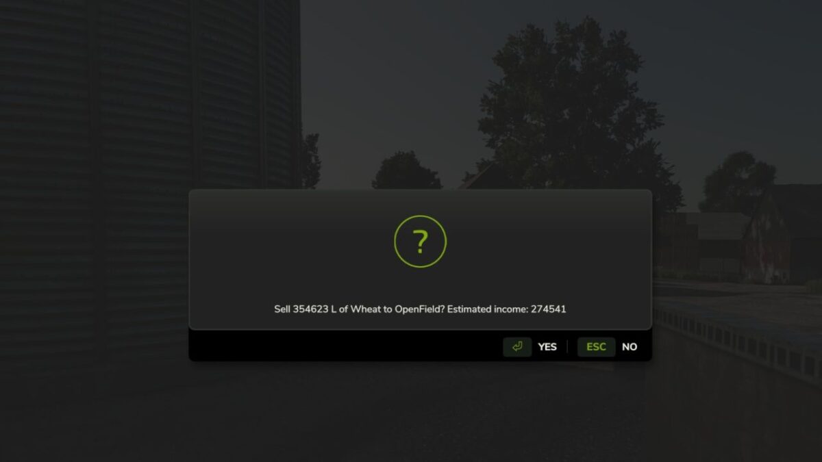 Direct Silo Sell v 1.0