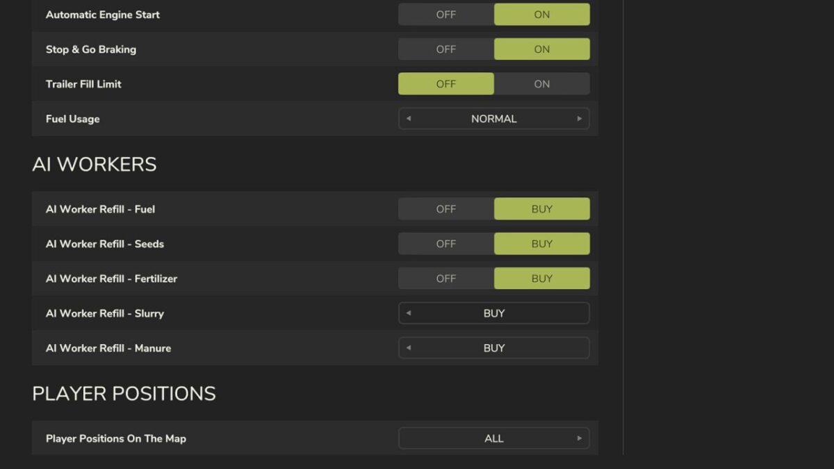 Hide Player Positions v 1.0