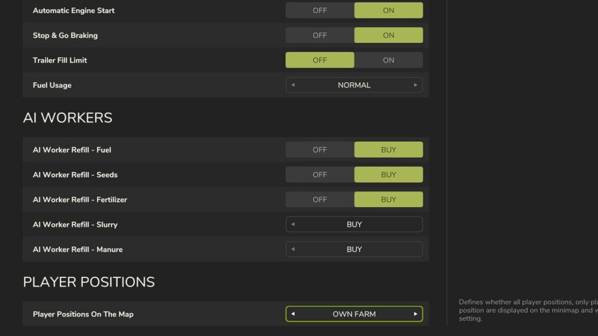 Hide Player Positions v 1.0