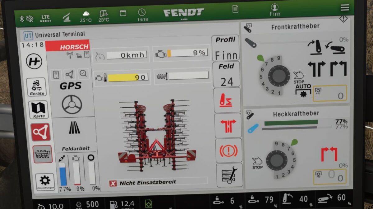 Horsch Grubber IsoBus Screen (Prefab) v 1.0.0.1