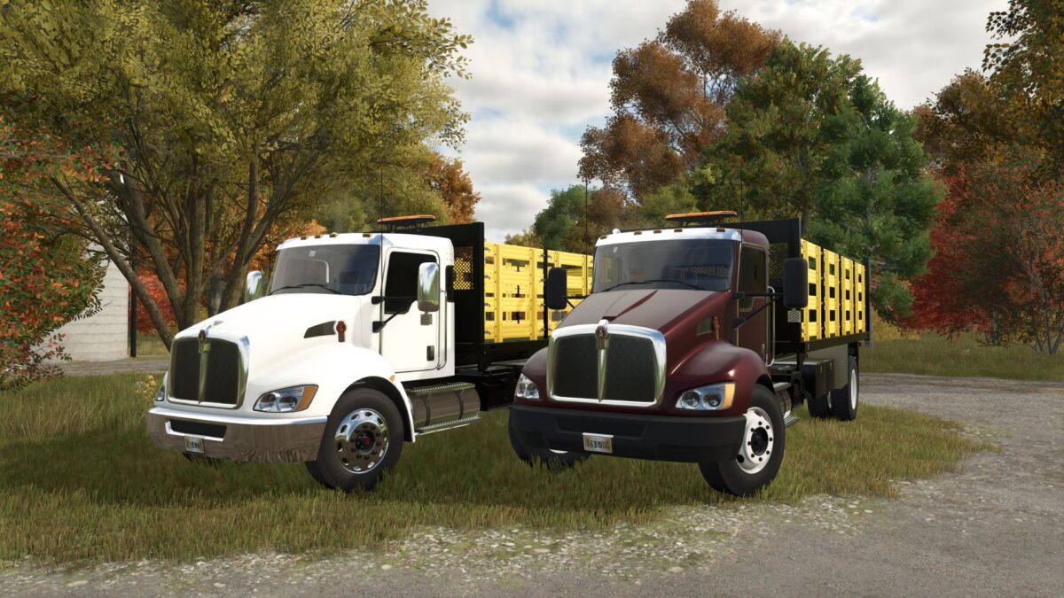 Kenworth T370 Stakebody v 1.0 thumbnail 2