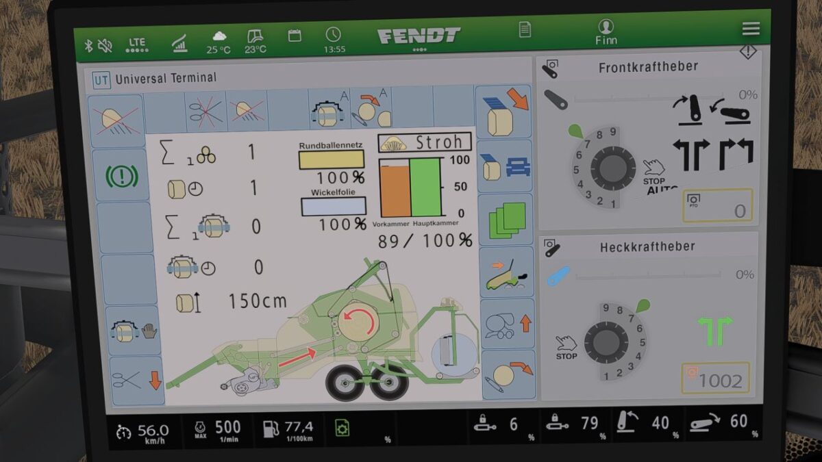 Krone Ultima IsoBus Screen (Prefab) v 1.0.0.4