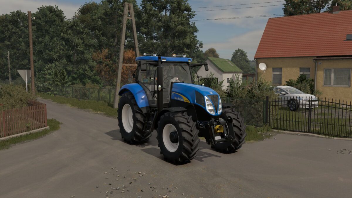 New Holland T6000 High Bonnet Series v 1.0