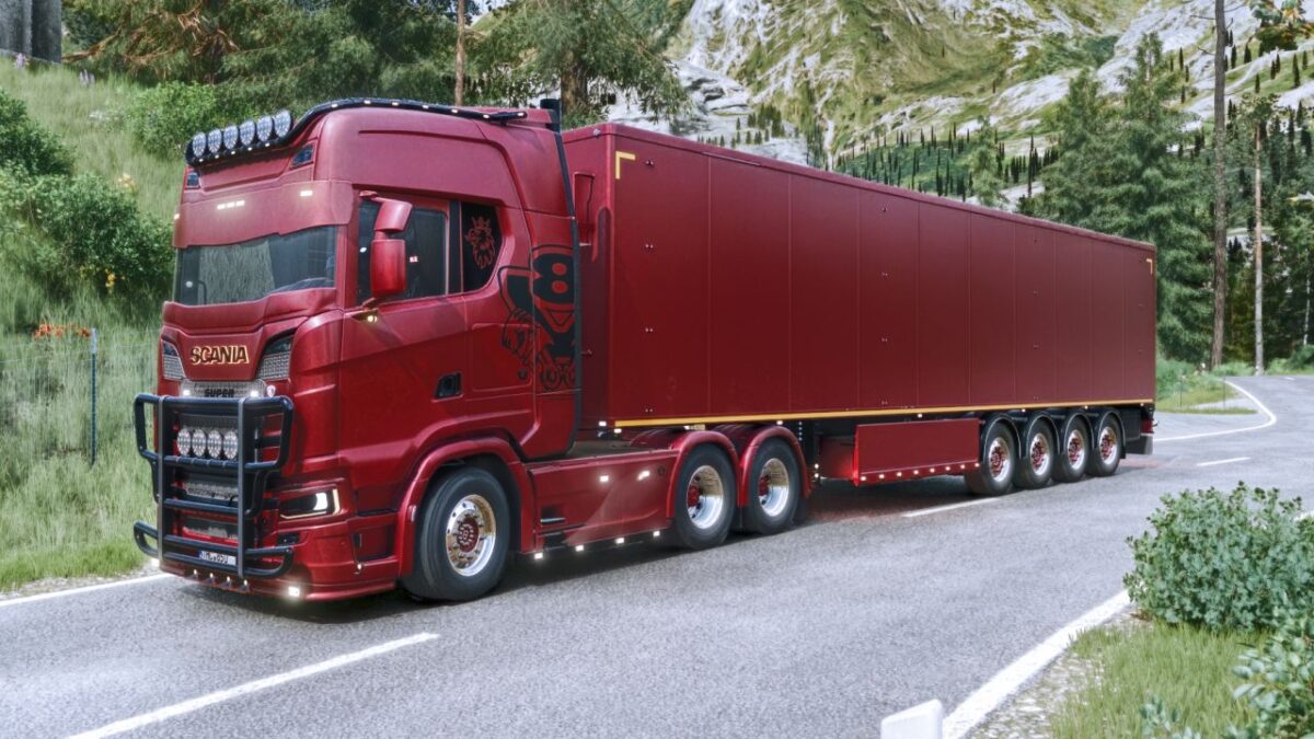 Stas Walking Floor Trailer v 1.2 thumbnail 2