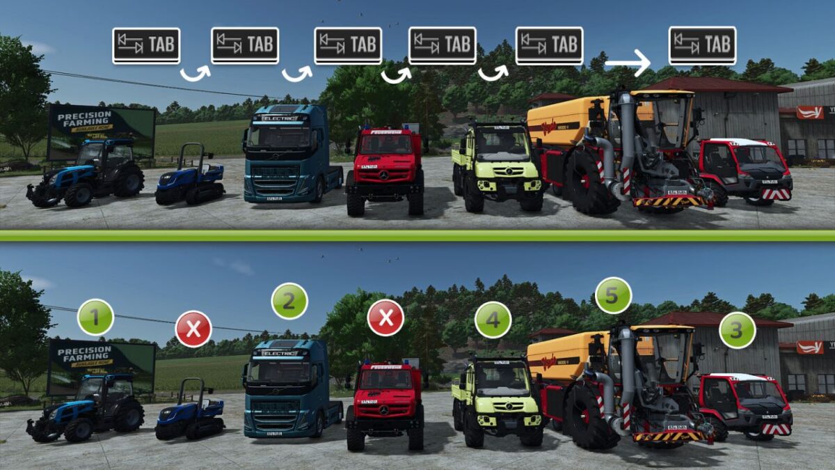 Vehicle Tab Sorting v 1.3