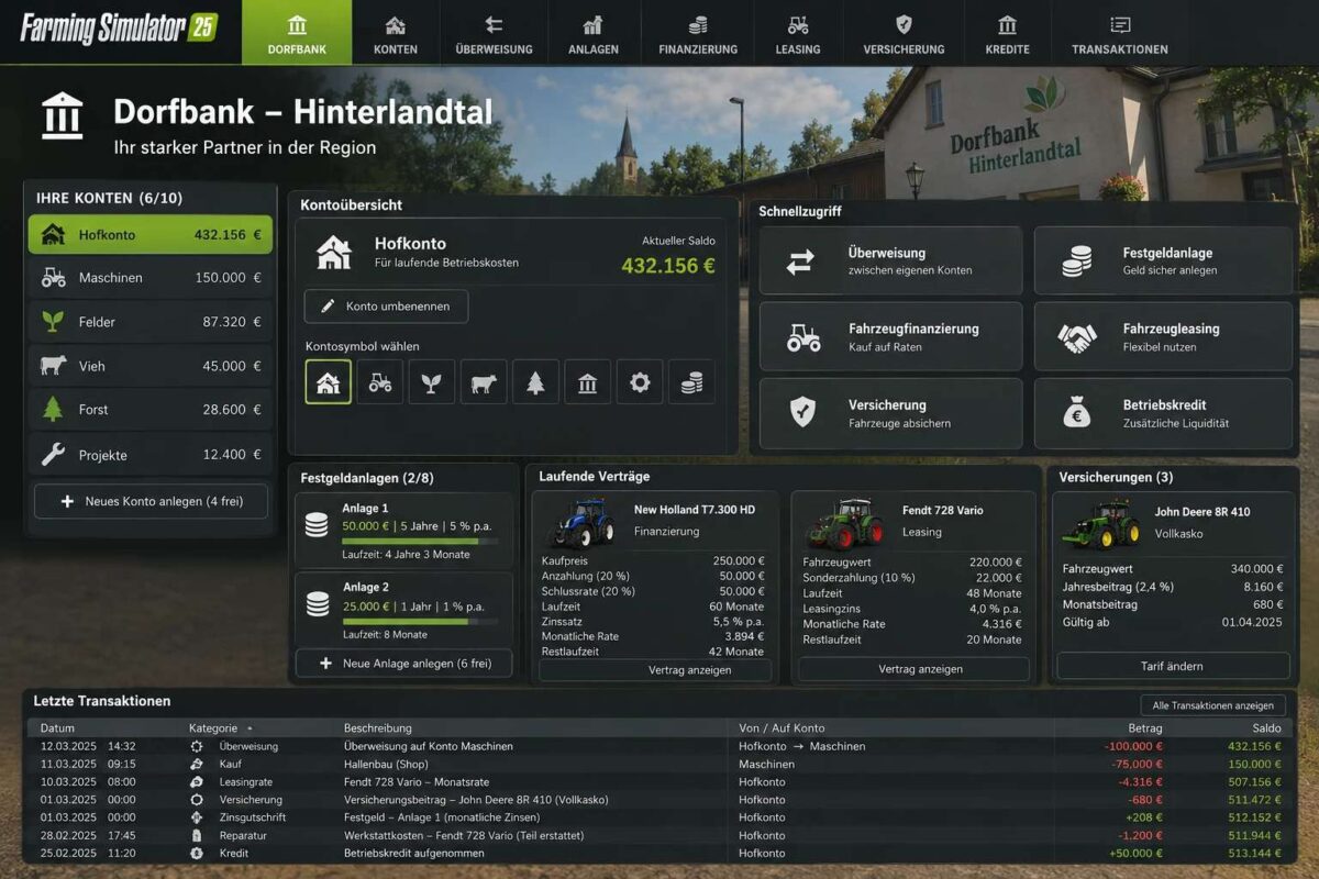 Village Bank v 1.0