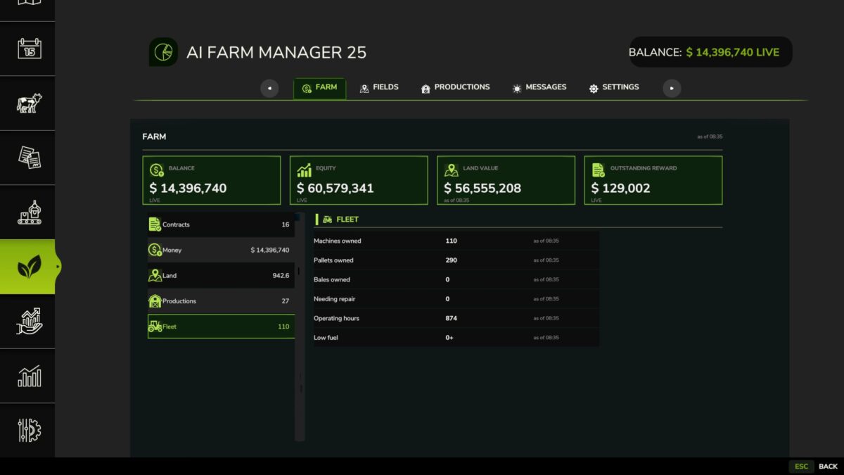 AI Farm Manager v 3.1.9.0
