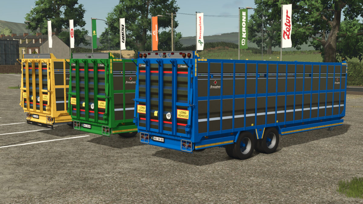Broughan 28F Animal Trailer v1.0.0.0