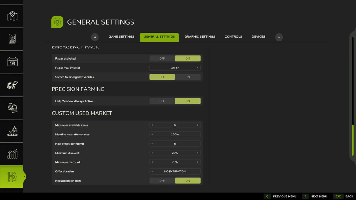Custom Used Market v1.0.0.0