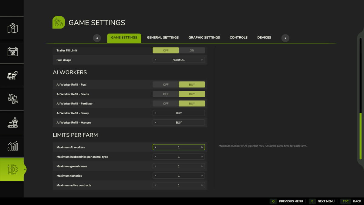 Farm Limit Manager v1.0.0.0
