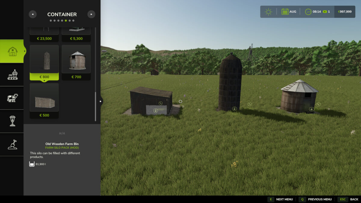 Farm Silo Pack v1.0.0.0
