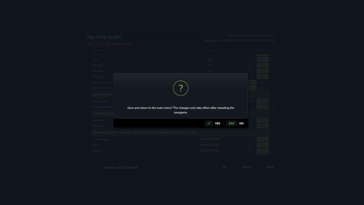 Fill Type Alert v 1.0