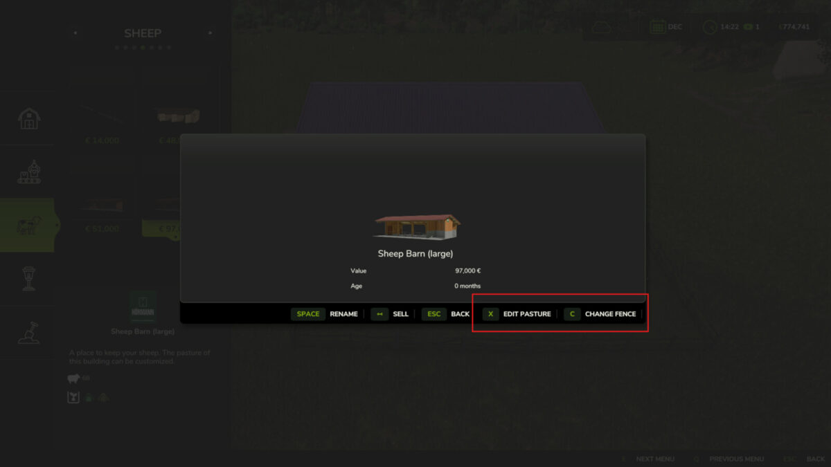 Husbandry Fence Manager v1.0.1.0