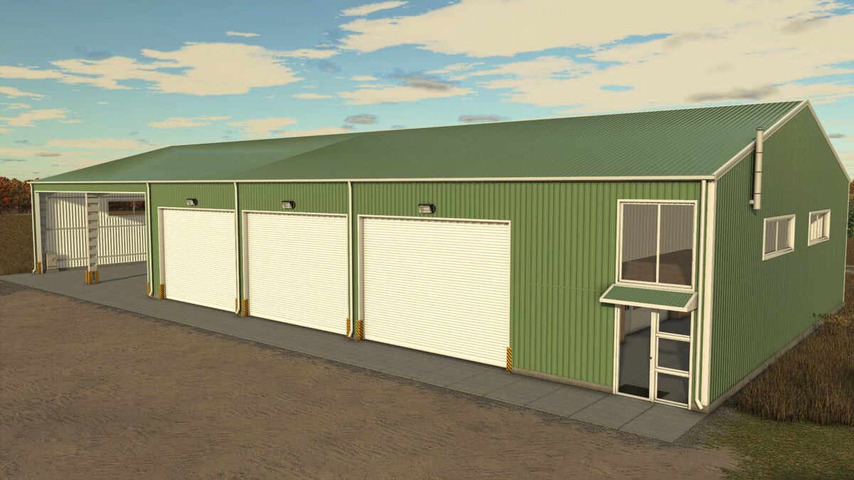 Metal Hall With Workshop v1.0.0.0