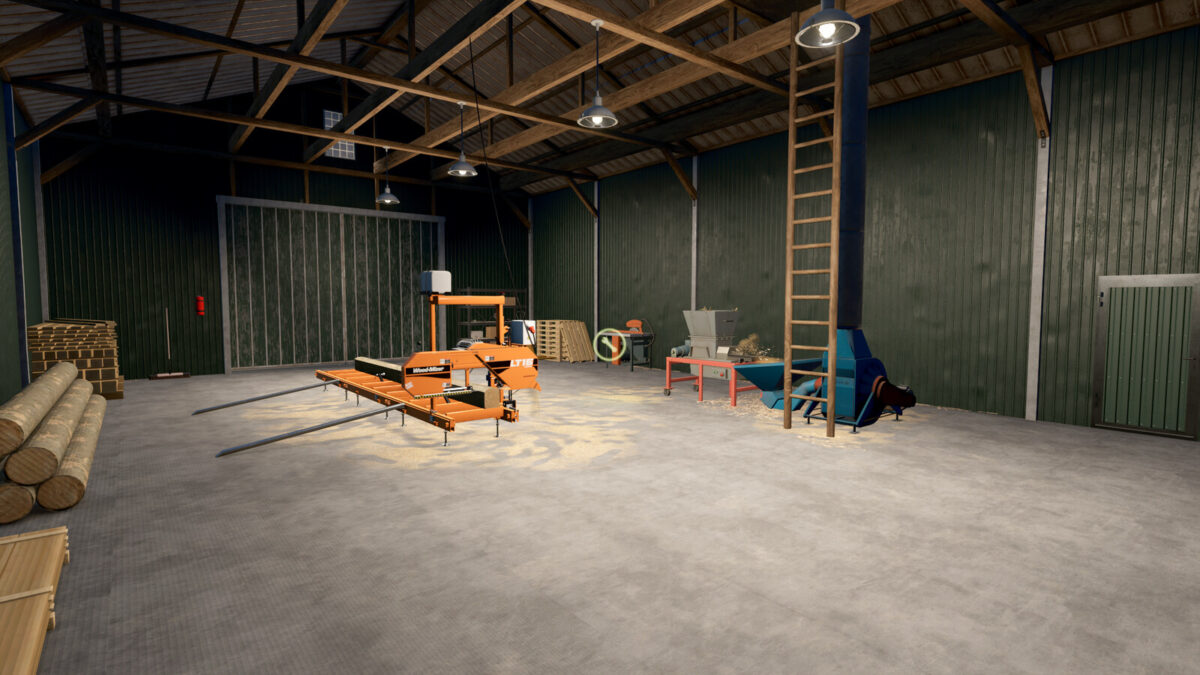 OLD SAWMILL - Woodchips Production v1.0.0.1