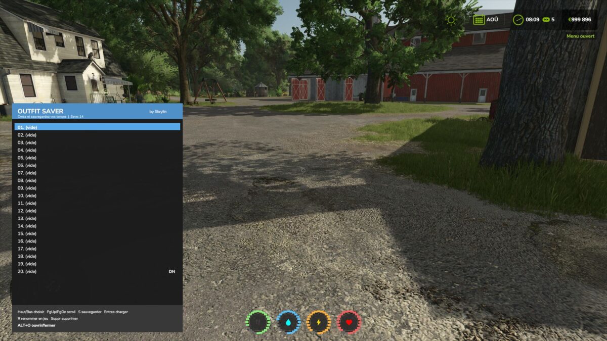 Outfit Saver v 1.0 BETA 2