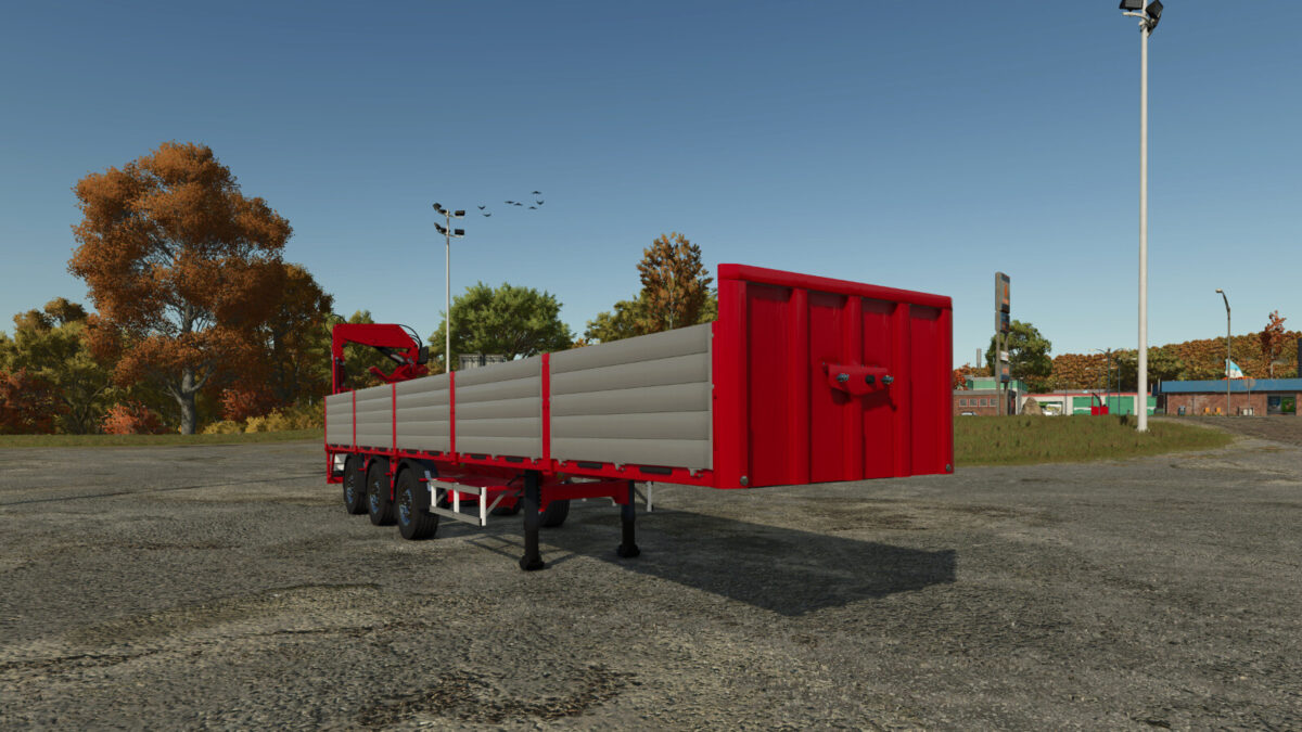 Platform Trailer With Crane v1.0.0.1