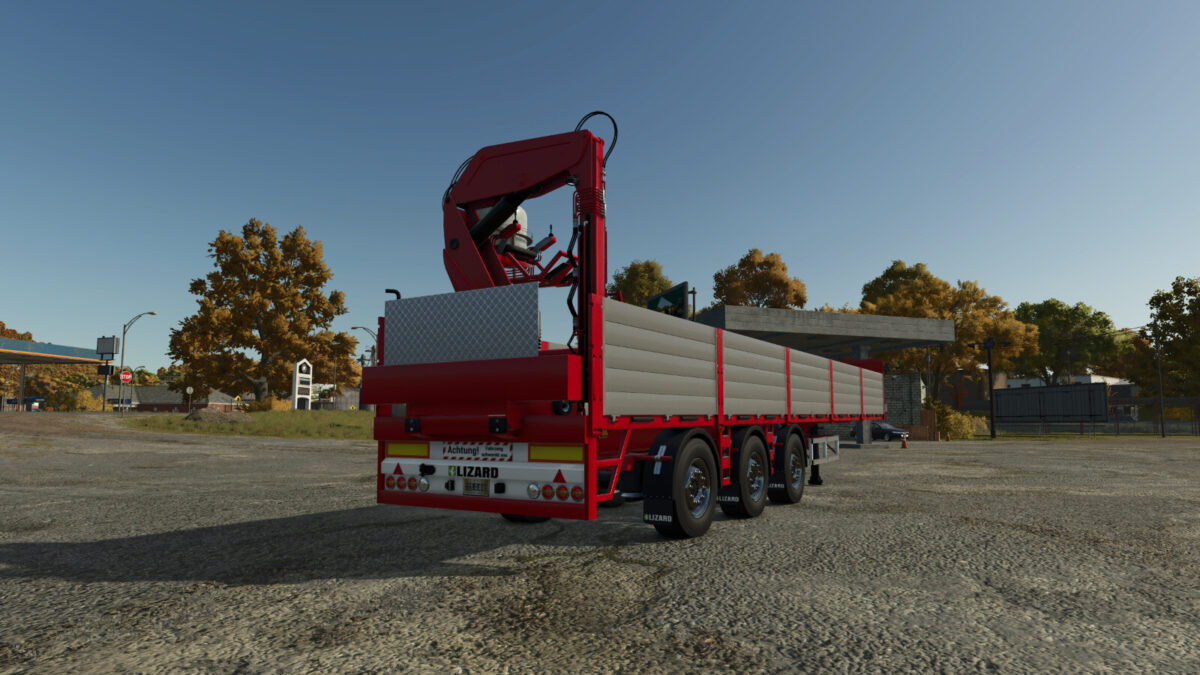 Platform Trailer With Crane v1.0.0.1