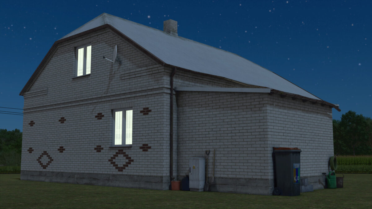 Polish White Brick House v1.0.0.0