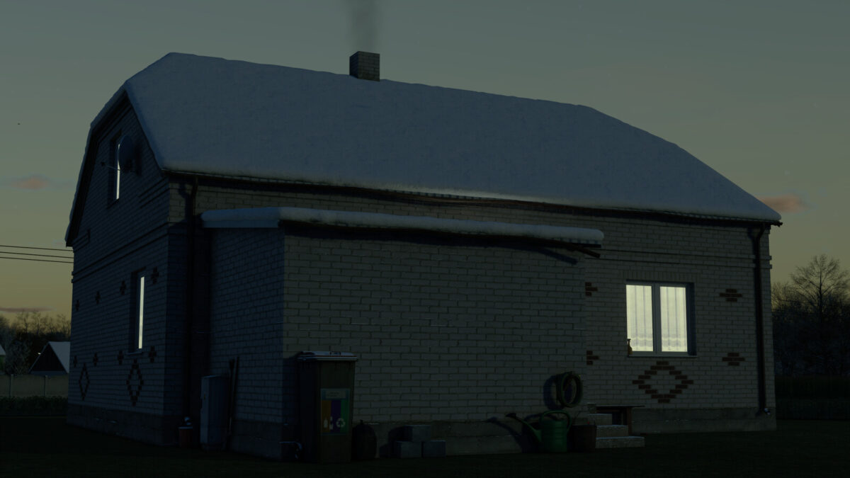 Polish White Brick House v1.0.0.0