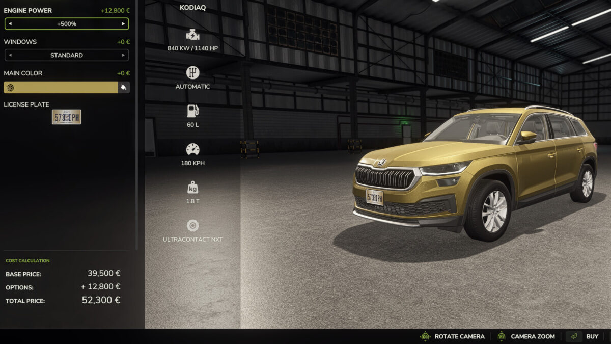 Powertrain Upgrade v1.0.1.0